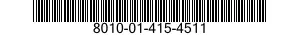 8010-01-415-4511 POLYURETHANE COATING 8010014154511 014154511
