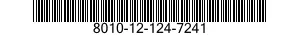 8010-12-124-7241  8010121247241 121247241
