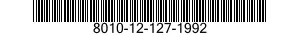 8010-12-127-1992  8010121271992 121271992