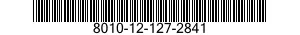 8010-12-127-2841  8010121272841 121272841