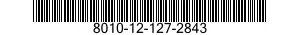 8010-12-127-2843  8010121272843 121272843