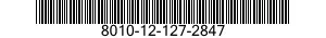 8010-12-127-2847  8010121272847 121272847