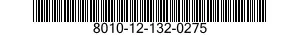 8010-12-132-0275  8010121320275 121320275