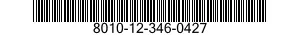 8010-12-346-0427 ENAMEL 8010123460427 123460427