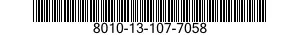 8010-13-107-7058  8010131077058 131077058