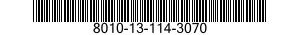 8010-13-114-3070 THINNER,SYNTHETIC RESIN ENAMEL 8010131143070 131143070