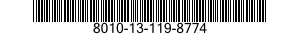 8010-13-119-8774 POLYURETHANE COATING 8010131198774 131198774