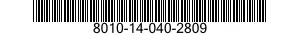 8010-14-040-2809 THINNER,PAINT PRODUCTS 8010140402809 140402809