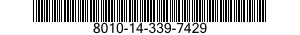 8010-14-339-7429  8010143397429 143397429