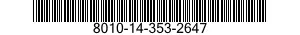 8010-14-353-2647  8010143532647 143532647