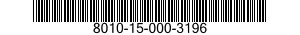8010-15-000-3196 THINNER,PAINT PRODUCTS 8010150003196 150003196