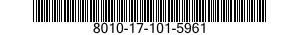8010-17-101-5961 POLYURETHANE COATING 8010171015961 171015961