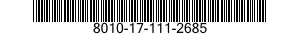 8010-17-111-2685 POLYURETHANE COATING 8010171112685 171112685