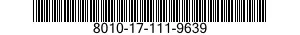 8010-17-111-9639 POLYURETHANE COATING 8010171119639 171119639
