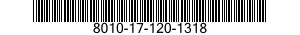 8010-17-120-1318 POLYURETHANE COATING 8010171201318 171201318