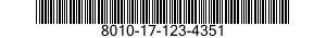 8010-17-123-4351 POLYURETHANE COATING 8010171234351 171234351