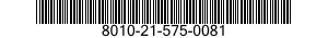 8010-21-575-0081  8010215750081 215750081