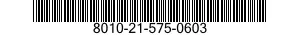 8010-21-575-0603  8010215750603 215750603