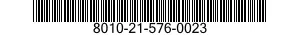 8010-21-576-0023  8010215760023 215760023