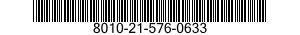 8010-21-576-0633  8010215760633 215760633