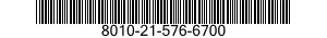 8010-21-576-6700  8010215766700 215766700