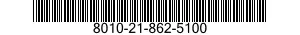 8010-21-862-5100 THINNER,SYNTHETIC RESIN ENAMEL 8010218625100 218625100