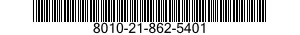 8010-21-862-5401 ENAMEL,HEAT RESISTING 8010218625401 218625401