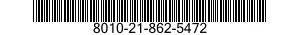 8010-21-862-5472  8010218625472 218625472