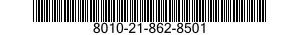 8010-21-862-8501  8010218628501 218628501