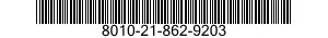 8010-21-862-9203  8010218629203 218629203