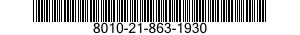 8010-21-863-1930  8010218631930 218631930