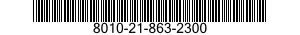 8010-21-863-2300  8010218632300 218632300