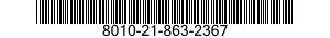 8010-21-863-2367  8010218632367 218632367