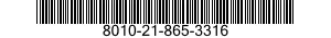 8010-21-865-3316 ENAMEL 8010218653316 218653316
