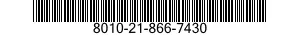 8010-21-866-7430  8010218667430 218667430