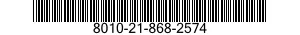 8010-21-868-2574  8010218682574 218682574