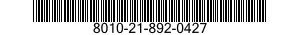 8010-21-892-0427  8010218920427 218920427