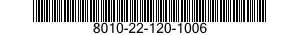 8010-22-120-1006  8010221201006 221201006