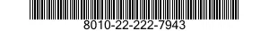 8010-22-222-7943  8010222227943 222227943