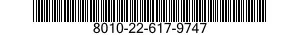 8010-22-617-9747 PAINT,WATER 8010226179747 226179747