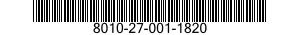 8010-27-001-1820 PAINT,OIL 8010270011820 270011820