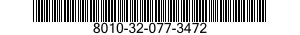 8010-32-077-3472 PAINT 8010320773472 320773472