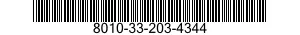 8010-33-203-4344 THINNER,PAINT PRODUCTS 8010332034344 332034344
