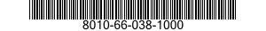 8010-66-038-1000  8010660381000 660381000