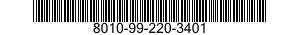 8010-99-220-3401  8010992203401 992203401