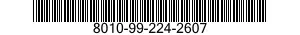 8010-99-224-2607  8010992242607 992242607