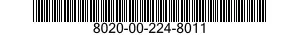 8020-00-224-8011 BRUSH,ARTIST'S 8020002248011 002248011