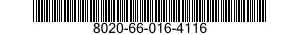 8020-66-016-4116 BRUSH,CALCIMINE 8020660164116 660164116