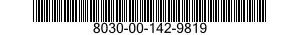 8030-00-142-9819  8030001429819 001429819
