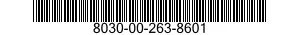 8030-00-263-8601  8030002638601 002638601